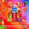 SKINS fruity tubes packaging with fruit-themed design on a colorful background