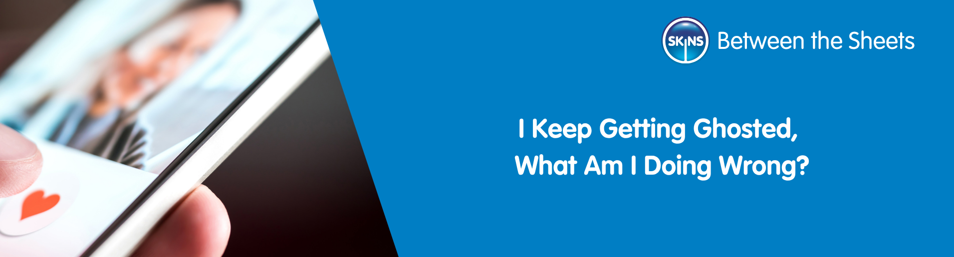 Someone swiping on a dating app