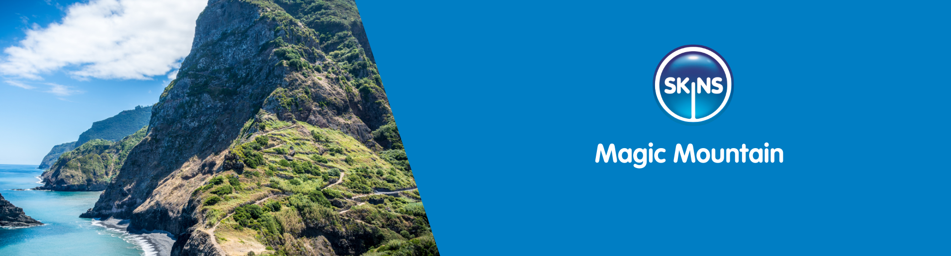 Mountain range overlooking the sea