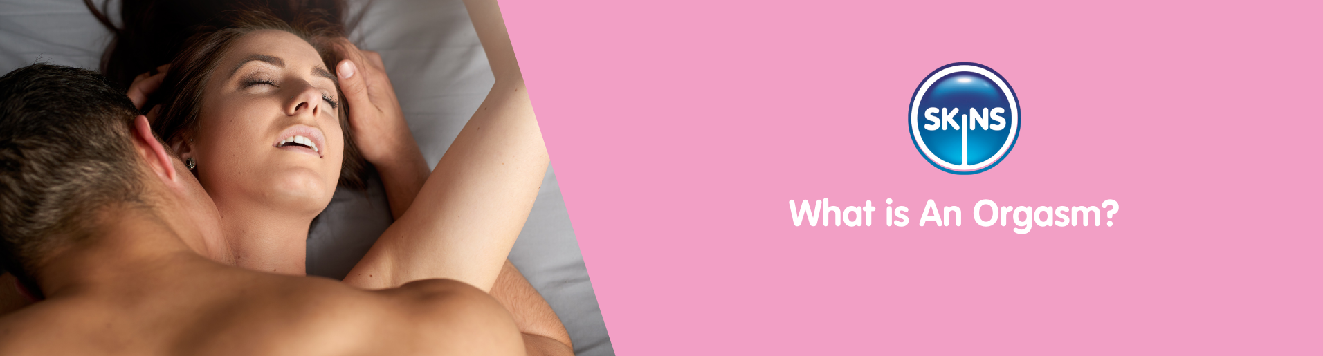 A couple having sex with orgasm happening