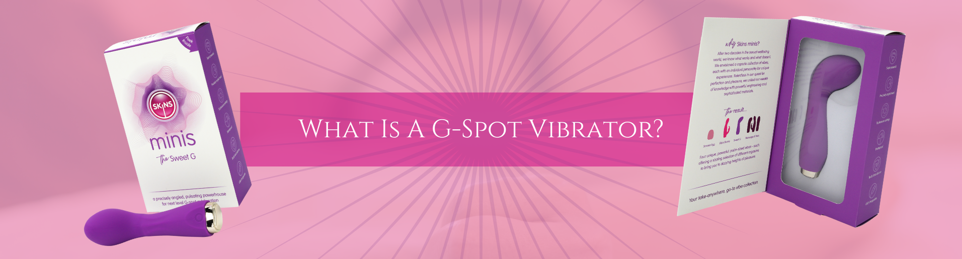 What is a G-Spot Vibrator banner