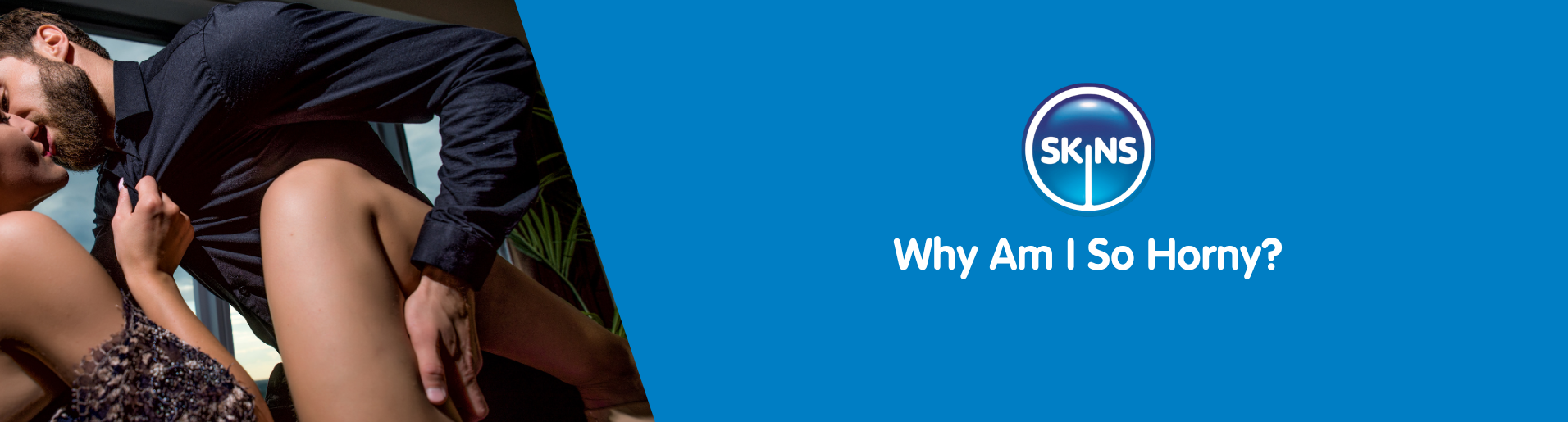 a clothed male and female couple passionately kissing while being intimate