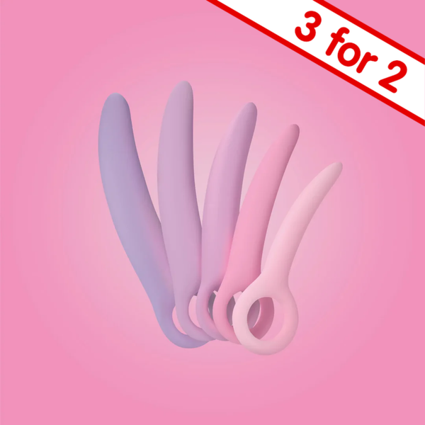 Skins Care 5-Piece Curved Dilator Kit (Sizes S-M-L)
