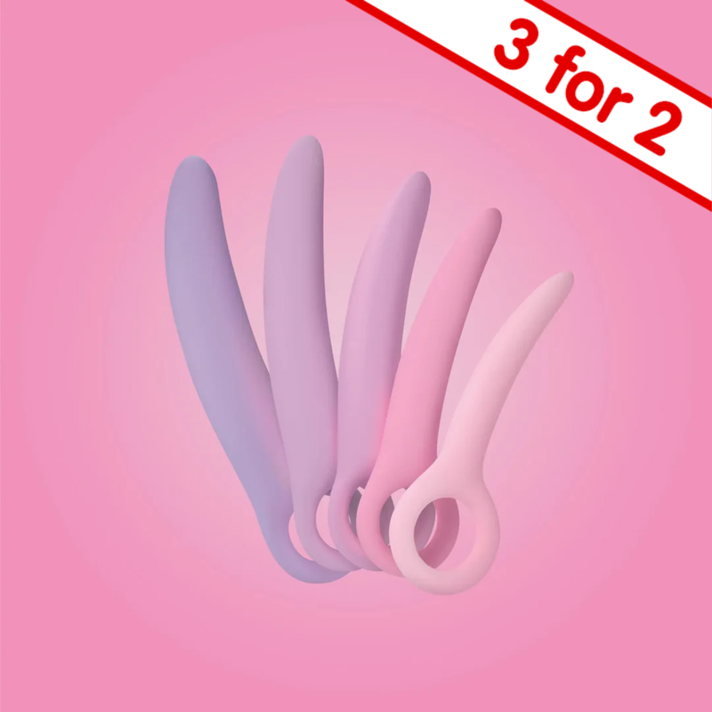 Skins Care 5-Piece Curved Dilator Kit (Sizes S-M-L)