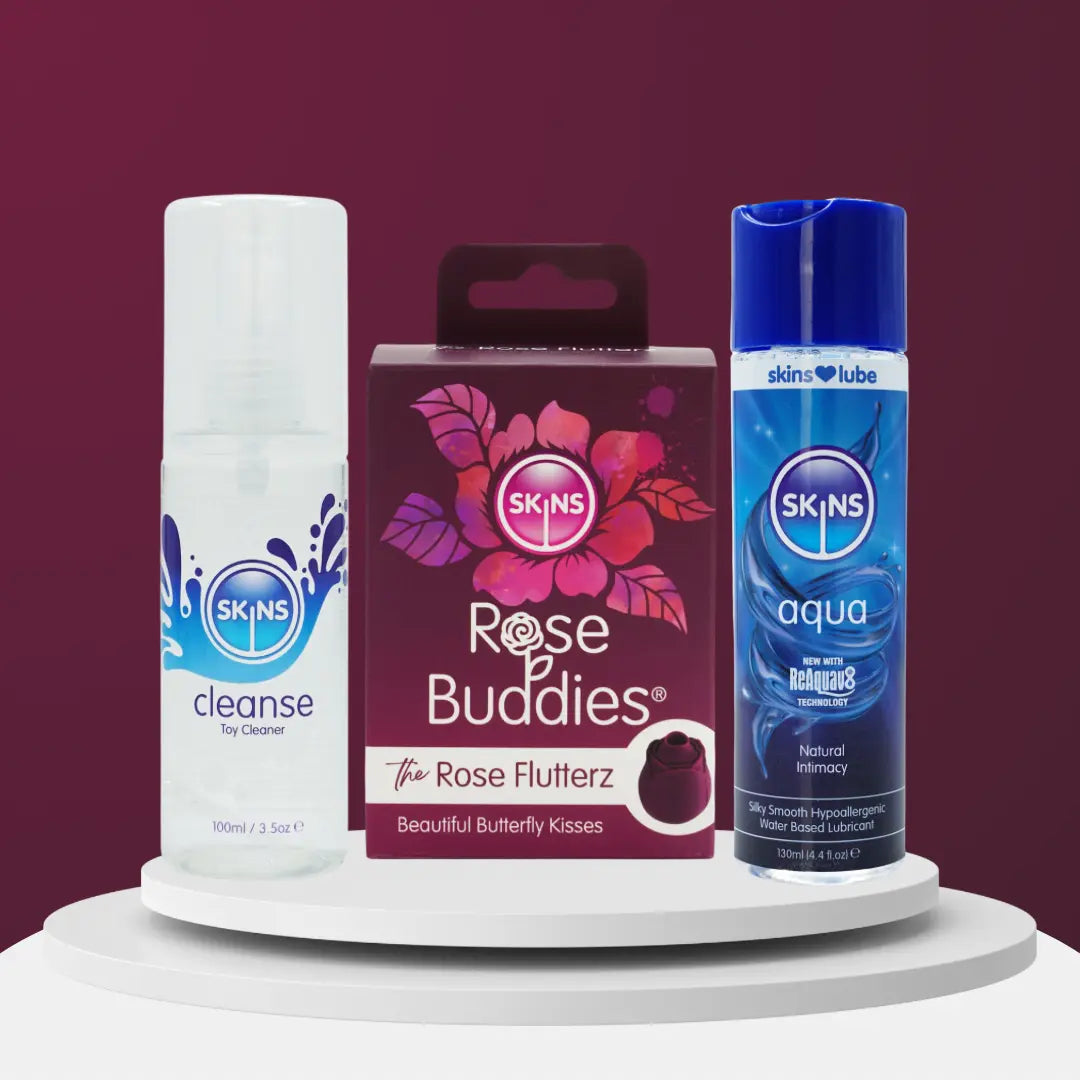 The Rose Flutterz Bundle Skins Sexual Health