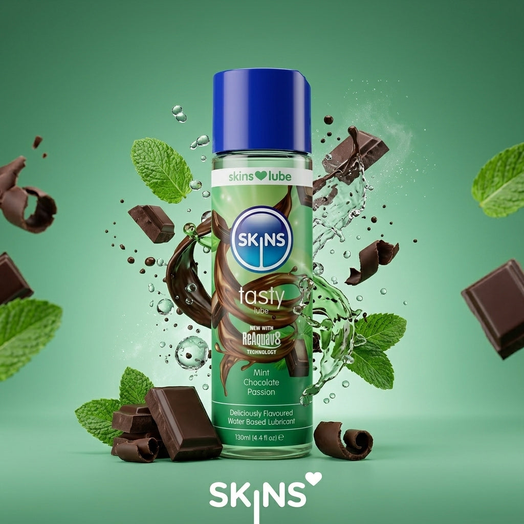Skins Mint Chocolate Water Based Lubricant
