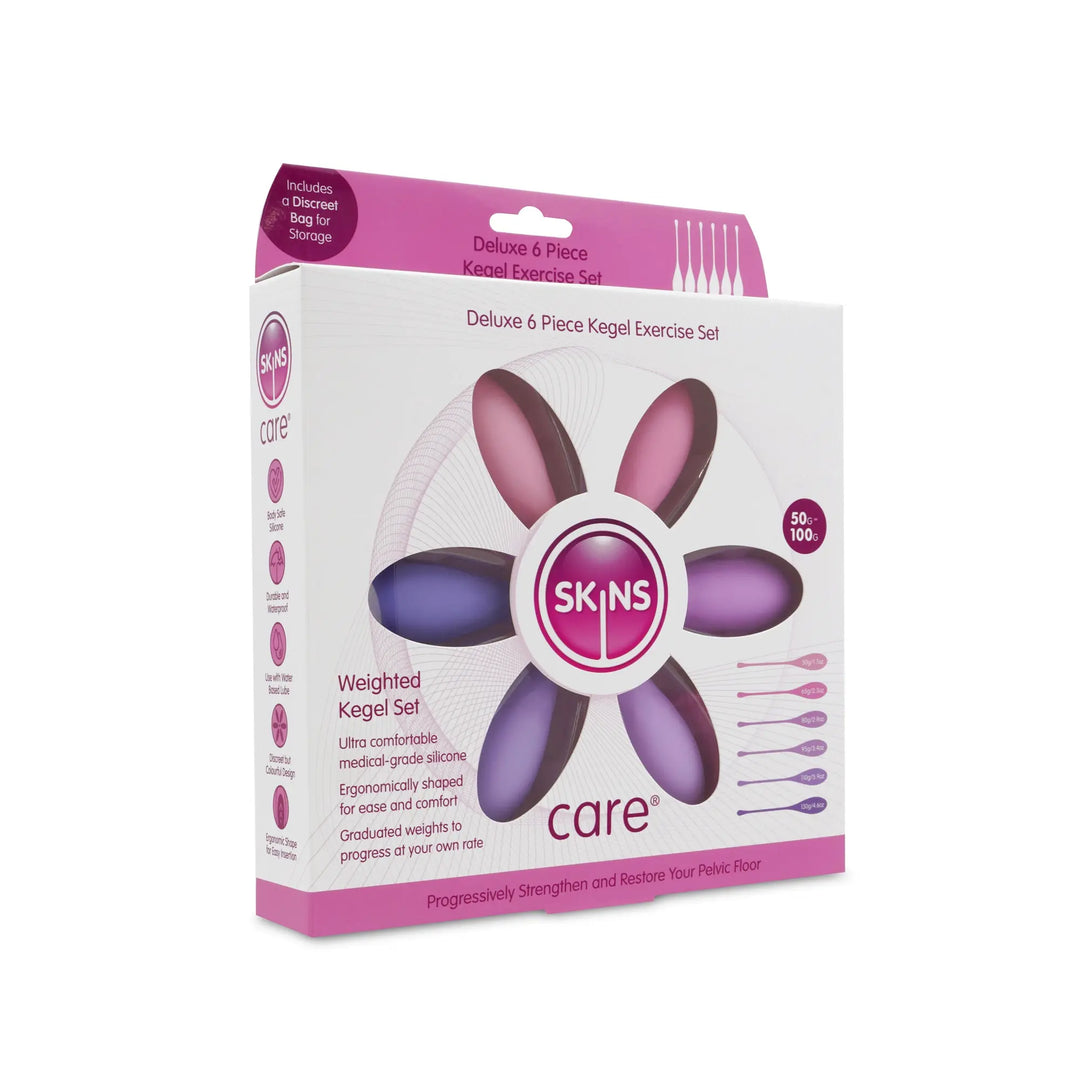 Skins Care - Kegel Exercise Set - 6pcs Skins Sexual Health
