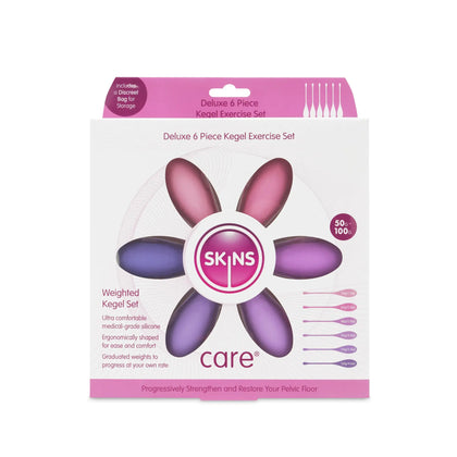 Skins Care - Kegel Exercise Set - 6pcs Skins Sexual Health