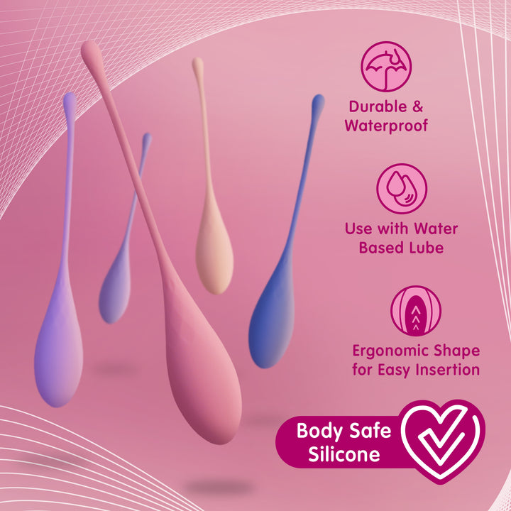 Skins Care - Kegel Exercise Set - 6pcs