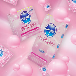 Skins Condoms - Bubblegum Flavoured Condoms