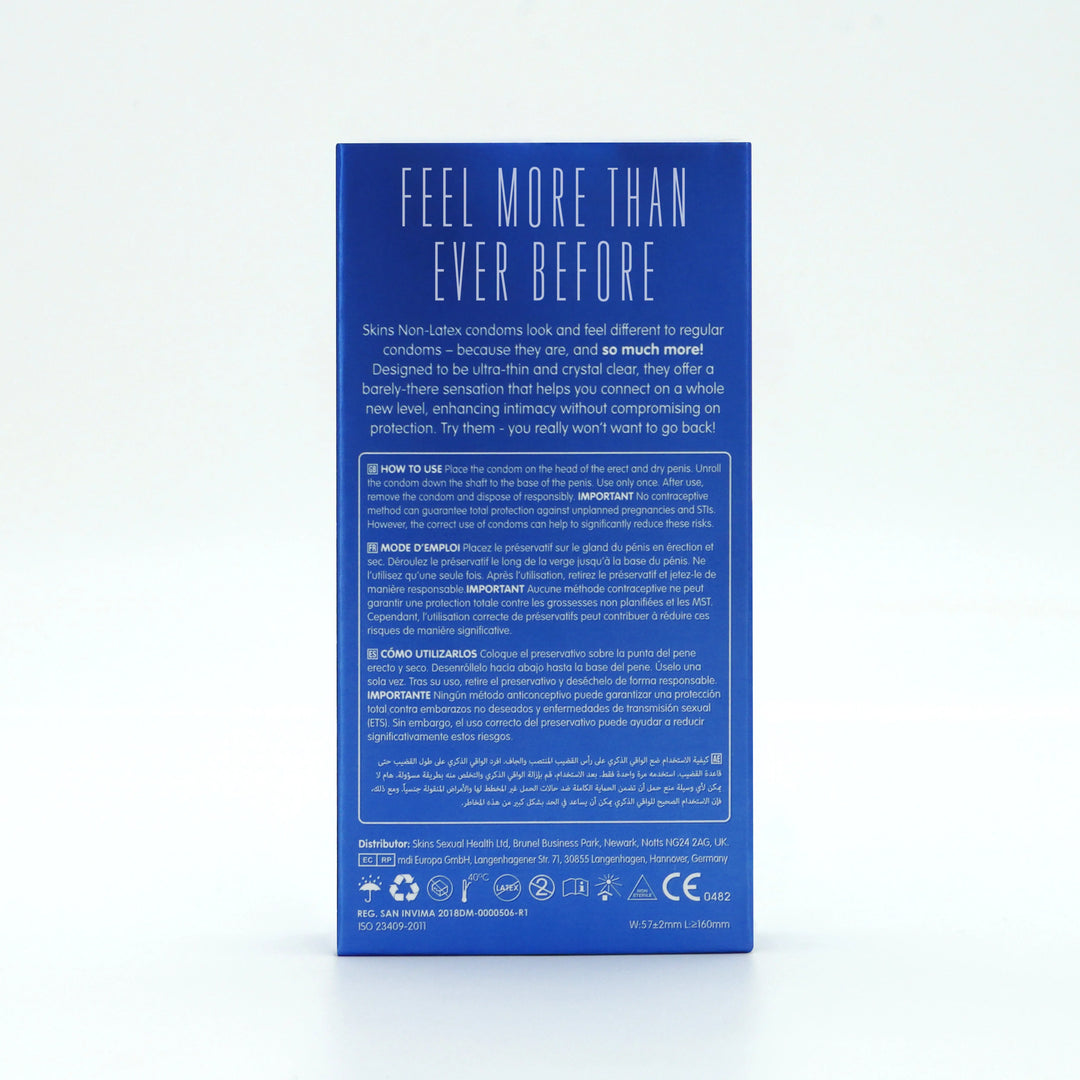 Non-Latex Condoms Skins Sexual Health