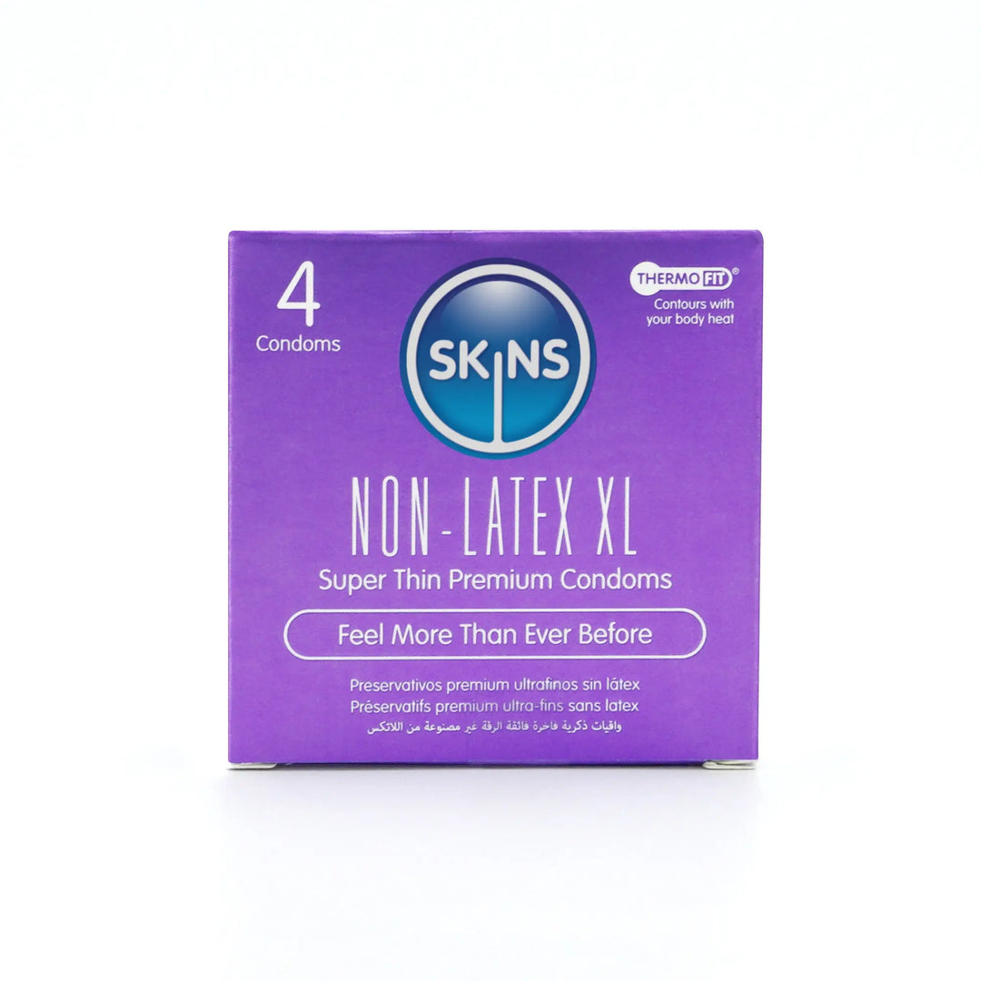 Non-Latex XL Condoms Skins Sexual Health