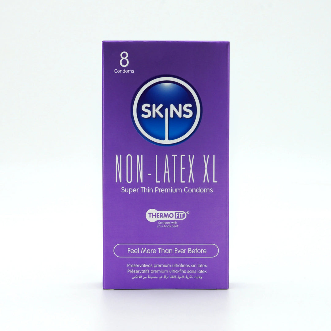 Non-Latex XL Condoms Skins Sexual Health