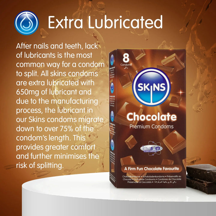Chocolate Flavoured Condoms Skins