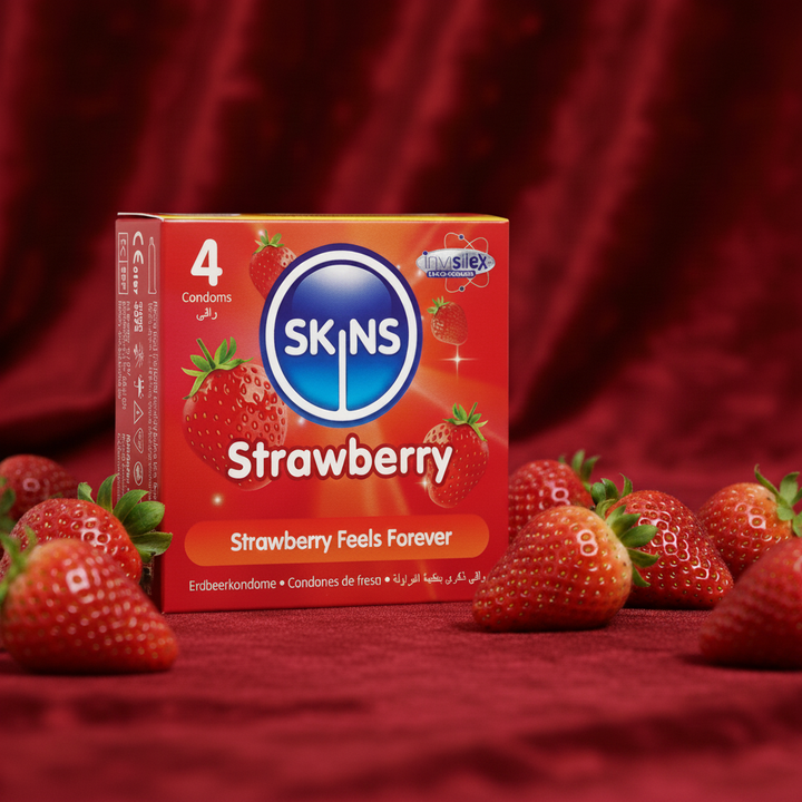 Strawberry Flavoured Condom