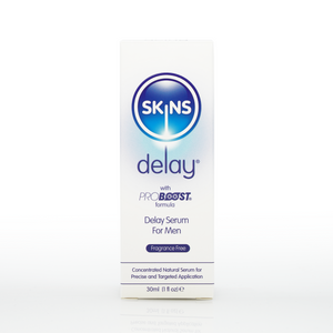 Skins Delay® – Natural Delay Serum For Men 30ml (Fragrance Free)