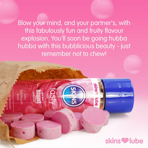 Skins Bubblegum Water Based Lubricant 4.4 fl oz (130ml) - Skins Sexual Health