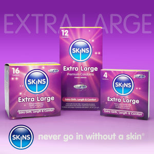 Skins Condoms - Extra Large - Skins Sexual Health