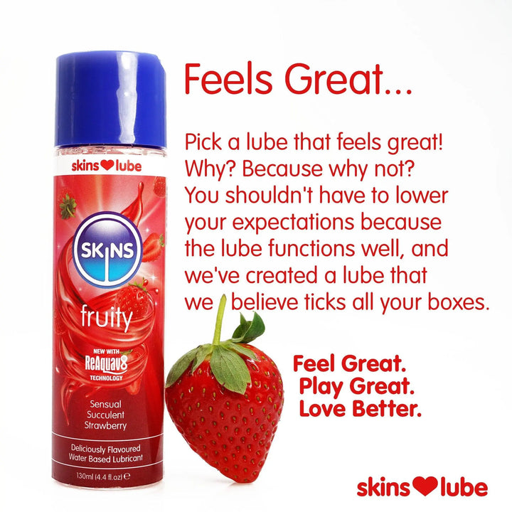 Skins Lube - Strawberry - Skins Sexual Health