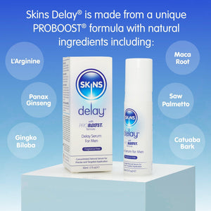 Skins Natural Delay - 5ml Foil - Skins Sexual Health