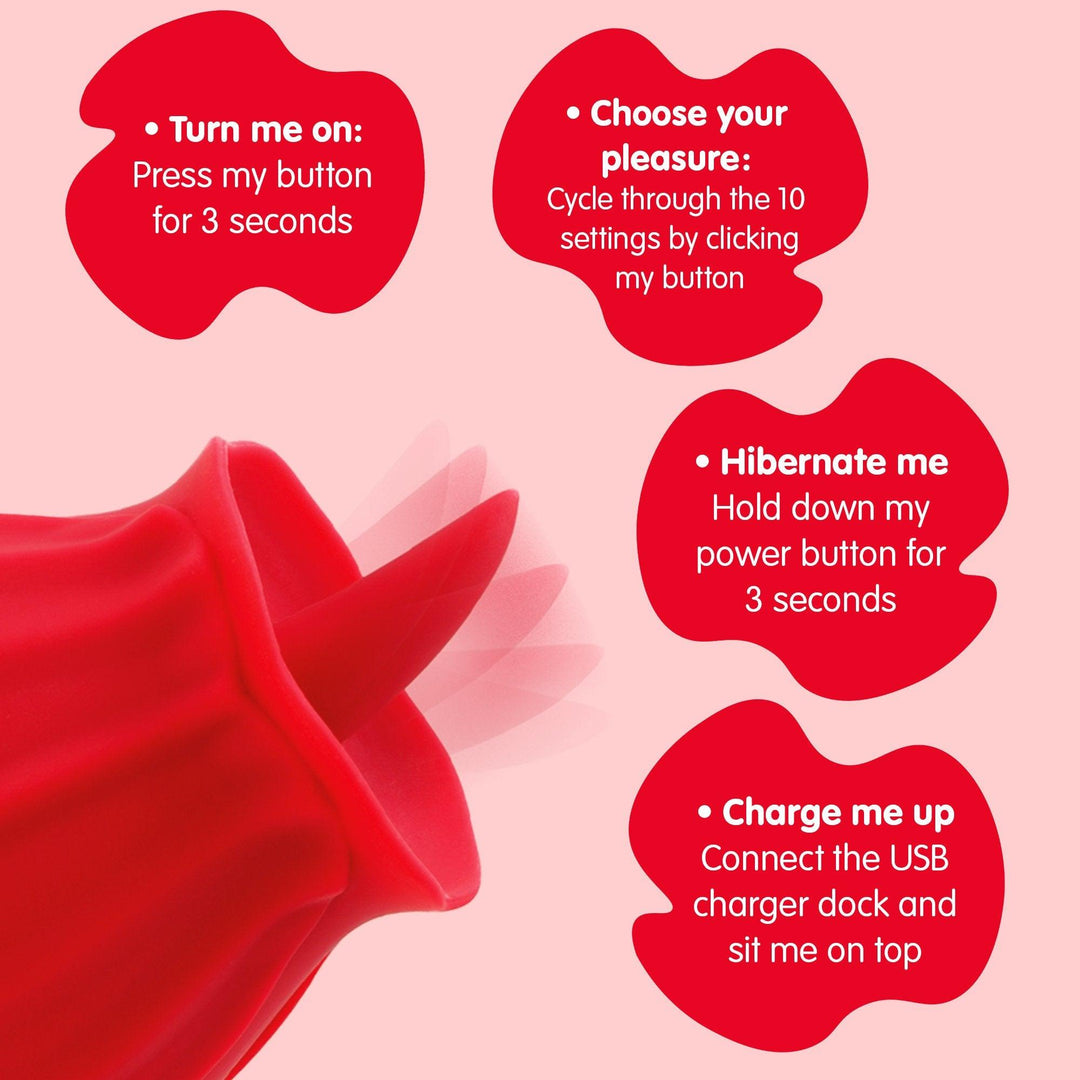 The Skins lix rose buddy shown vibrating