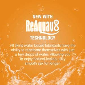 Skins Salted Caramel Water Based Lubricant 4.4 fl oz (130ml) - Skins Sexual Health